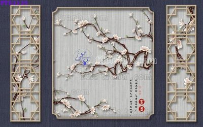 Download file gốc File in tranh tường hiện đại FTS3235 (in lụa) cao cấp