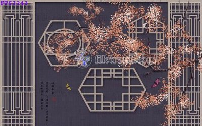 Download file ảnh gốc File in tranh tường hiện đại FTS3243 để in ấn