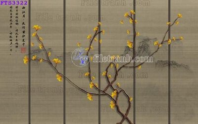 File gốc File in tranh tường hiện đại FTS3322 (trang trí) cho phòng khách