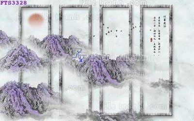 File tranh trang trí File in tranh tường hiện đại FTS3328 (file gốc)