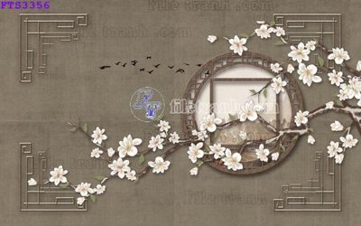 File in ấn File in tranh tường hiện đại FTS3356 chuyên nghiệp