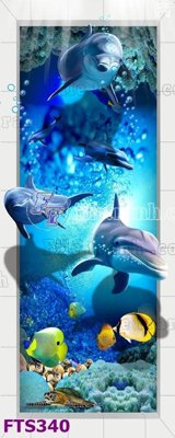 File PSD File in tranh tường hiện đại FTS340 (bản gốc) dễ dàng edit