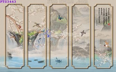 File tranh gốc File in tranh tường hiện đại FTS3443 (bản quyền) Filetranh.com