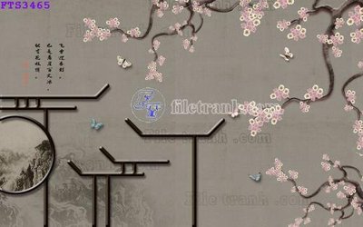 File in mica File in tranh tường hiện đại FTS3465 (ảnh gốc) đẹp