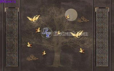 Download file gốc File in tranh tường hiện đại FTS3472 (in lụa) cao cấp