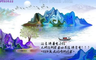 Tải file File in tranh tường hiện đại FTS3522 (gốc) làm file thiết kế