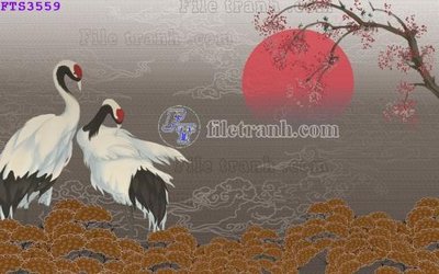 File tranh File in tranh tường hiện đại FTS3559 (bản gốc) in canvas