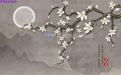 Hình ảnh gốc File in tranh tường hiện đại FTS3560 (để in khổ lớn)