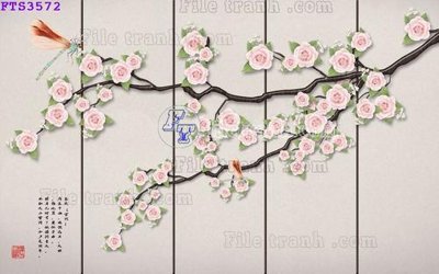 File tranh File in tranh tường hiện đại FTS3572 (ảnh gốc) không bị mờ