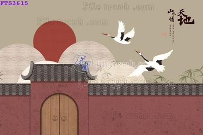 File gốc File in tranh tường hiện đại FTS3615 (cho in 3D) độc đáo