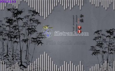 File tranh File in tranh tường hiện đại FTS3633 (ảnh gốc) in trần 3D