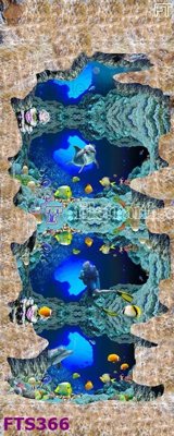 File gốc File in tranh tường hiện đại FTS366 (in tráng gương) nghệ thuật