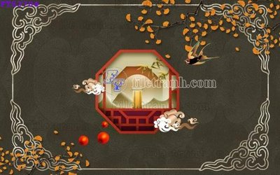 File gốc File in tranh tường hiện đại FTS3704 (phong cách) tối giản