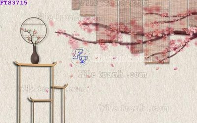 File gốc File in tranh tường hiện đại FTS3715 (chủ đề hiện đại) trang trí