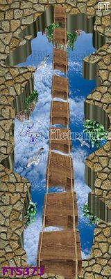 File tranh File in tranh tường hiện đại FTS373 (gốc) in vải canvas