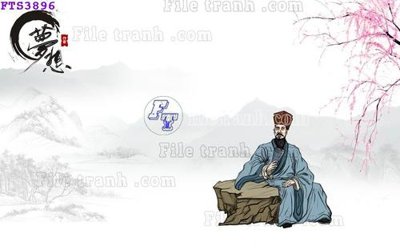 File tranh File in tranh tường hiện đại FTS3896 (bản gốc) in lụa dán tường