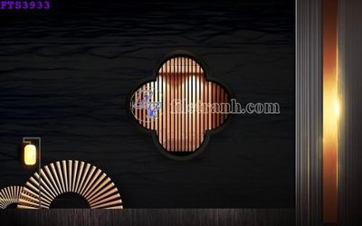 Ảnh gốc File in tranh tường hiện đại FTS3933 (nét căng) in mica