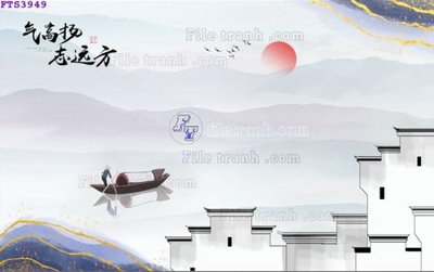 File ảnh File in tranh tường hiện đại FTS3949 (gốc) in standee