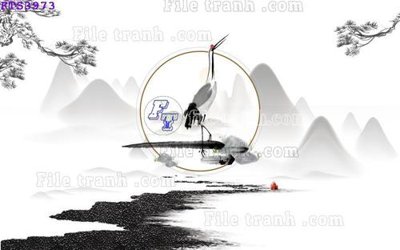 Tải file gốc File in tranh tường hiện đại FTS3973 dùng cho in ấn