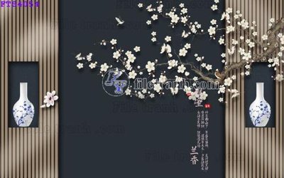 File in ấn File in tranh tường hiện đại FTS4054 (bản gốc) từ file gốc