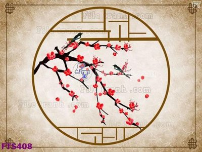 File in mica File in tranh tường hiện đại FTS408 (bản gốc) siêu trong