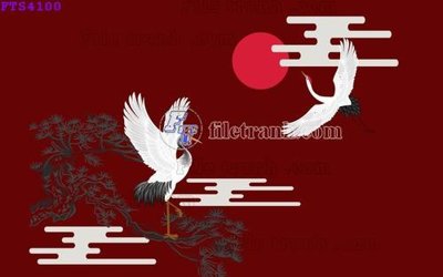 File gốc File in tranh tường hiện đại FTS4100 (trang trí) phòng ngủ