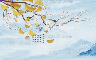 File PSD in ấn File in tranh tường hiện đại FTS4102 (chất lượng cao)