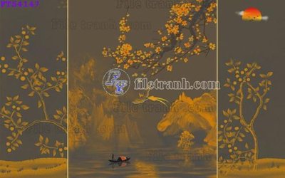 Tải file gốc File in tranh tường hiện đại FTS4147 (để in lụa)