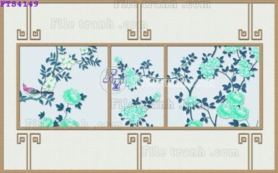 File gốc File in tranh tường hiện đại FTS4149 (phiên bản chuẩn) để in ấn