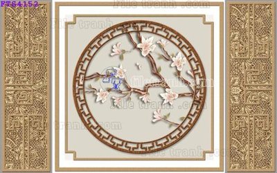 File tranh trang trí File in tranh tường hiện đại FTS4152 (file gốc)