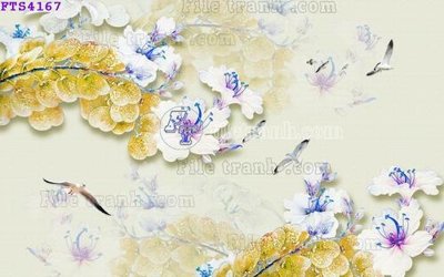 File tranh File in tranh tường hiện đại FTS4167 (gốc) in trên kính