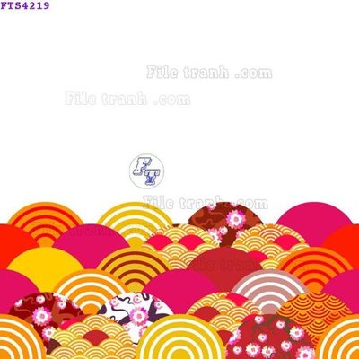 File gốc in ấn File in tranh tường hiện đại FTS4219 chuẩn màu CMYK