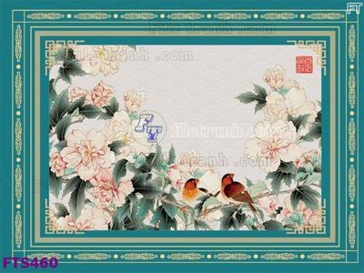 File ảnh File in tranh tường hiện đại FTS460 (gốc) in PP, decal