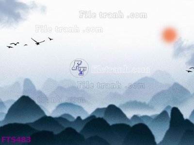 File ảnh File in tranh tường hiện đại FTS483 (gốc) in Hiflex