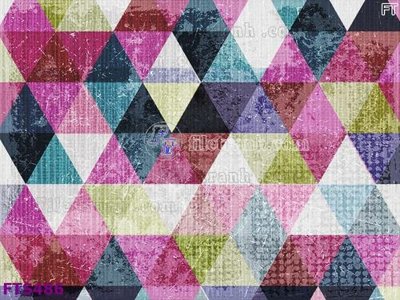 File in trần File in tranh tường hiện đại FTS486 (file gốc) hoa văn 3D