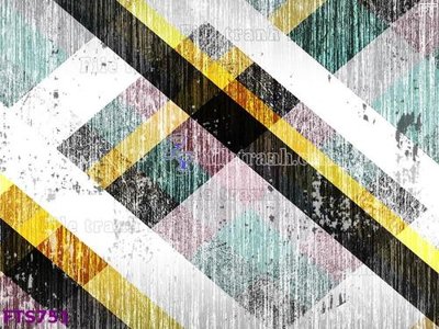 File gốc File in tranh tường hiện đại FTS751 (in mica) làm bảng hiệu