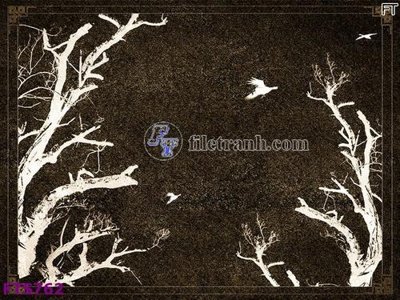 File gốc File in tranh tường hiện đại FTS762 (in ấn) màu sắc trung thực