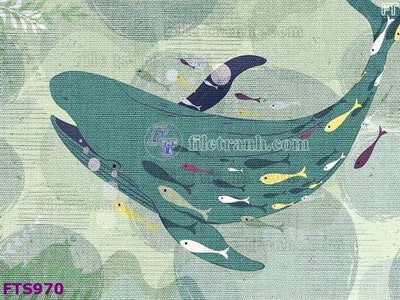 Tải file File in tranh tường hiện đại FTS970 (PSD) cho in tranh 3D