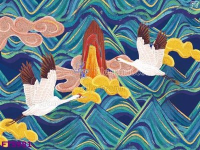 File tranh File in tranh tường hiện đại FTS981 (gốc) in vải canvas