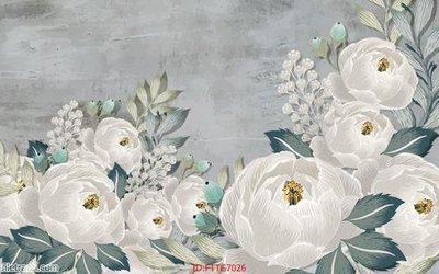 File gốc Tranh tường 3d tối giản hiện đại FTTG7026 (in ấn) màu sắc trung thực