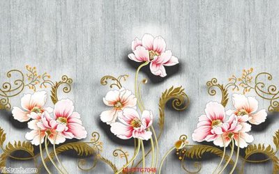 Download file gốc Tranh tường 3d tối giản hiện đại FTTG7048 (in mica) 3D