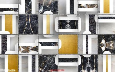 File in ấn Tranh tường 3d tối giản hiện đại FTTG7079 (bản gốc) chất lượng cao