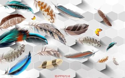 File tranh Tranh tường 3d tối giản hiện đại FTTG7110 (ảnh gốc) độ nét vượt trội