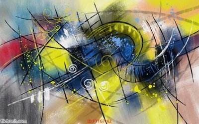 File ảnh Tranh tường 3d tối giản hiện đại FTTG7162 (gốc) dùng in Pano