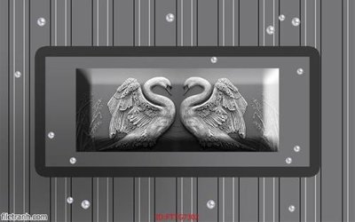 File tranh in mica Tranh tường 3d tối giản hiện đại FTTG7302 (độ phân giải cao)