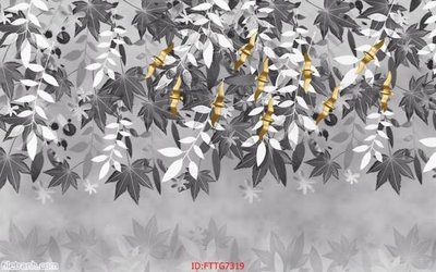 File PSD Tranh tường 3d tối giản hiện đại FTTG7319 (bản gốc) độ phân giải cao