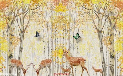 Tải file Tranh tường 3d tối giản hiện đại FTTG7328 (gốc) làm file in ấn