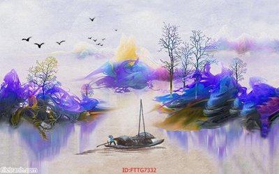 Tải file Tranh tường 3d tối giản hiện đại FTTG7332 (ảnh gốc) file AI/EPS