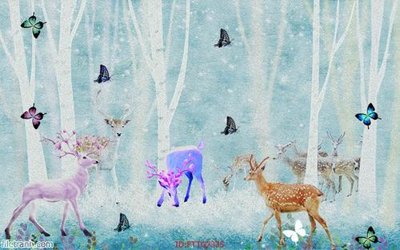 Tải file Tranh tường 3d tối giản hiện đại FTTG7335 (gốc) làm file tranh quảng cáo