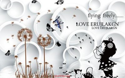 File gốc Tranh tường 3d tối giản hiện đại FTTG7468 (in mica) làm quà tặng